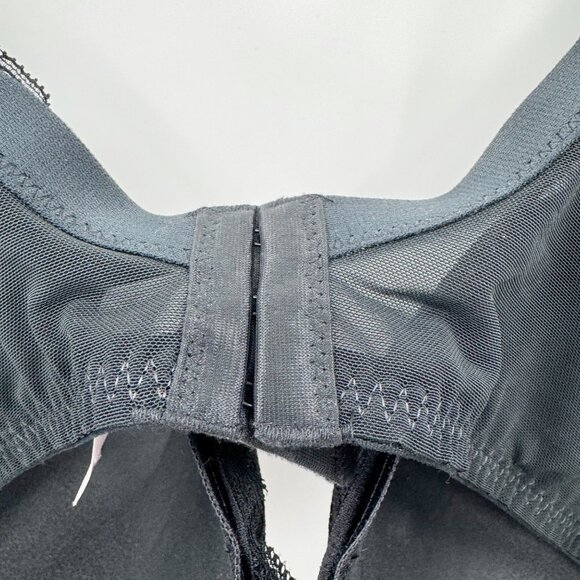NEW Auden Sublime Lace Plunge Push Up Bra - Black - Picture 9 of 15